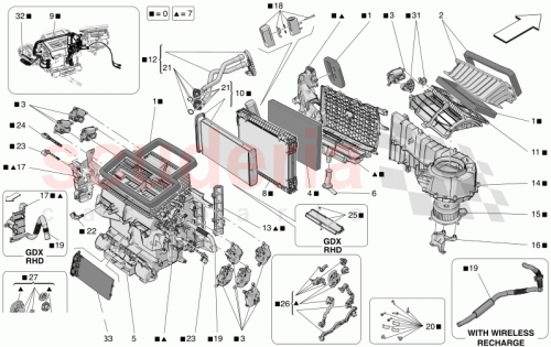 Part Diagram for Maserati 673013341