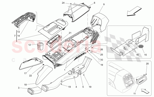 Part Diagram for Maserati 670070081