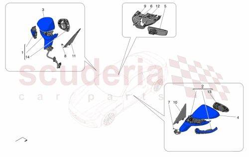 Part Diagram for Maserati 673015332