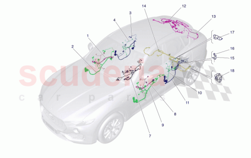 Part Diagram for Maserati 670101375