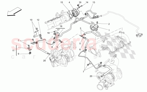 Part Diagram for Maserati 899483