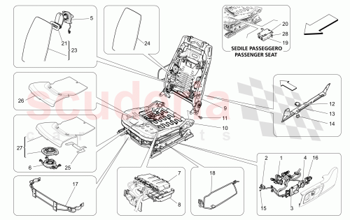 Part Diagram for Maserati 670008217