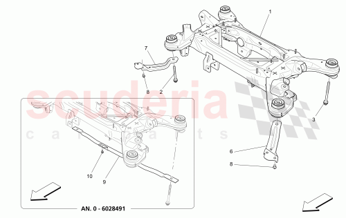 Part Diagram for Maserati 670035577