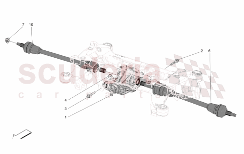 Part Diagram for Maserati 670217348