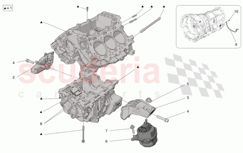 Part Diagram for Maserati 670054553