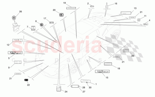 Part Diagram for Maserati 670182524