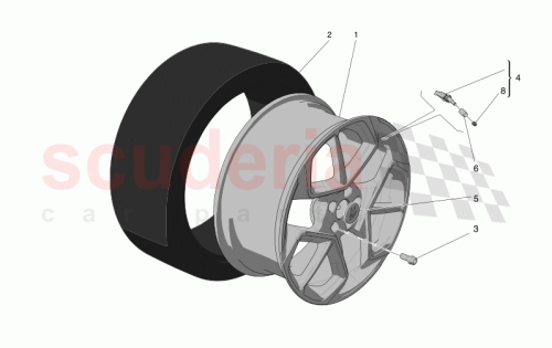 Part Diagram for Maserati 670317932