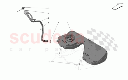 Part Diagram for Maserati 670156358