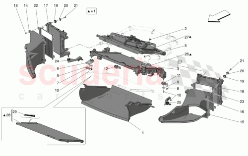 Part Diagram for Maserati 670157462