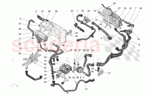 Part Diagram for Maserati 670178545