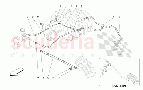 Part Diagram for Maserati 194323