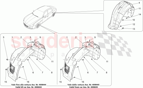 Part Diagram for Maserati 675000327