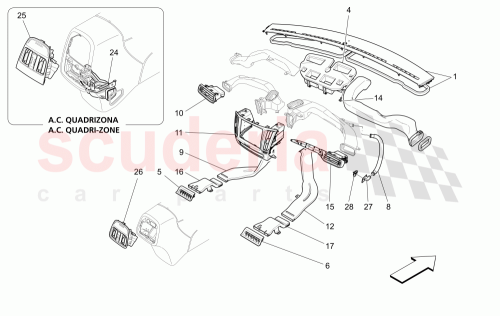 Part Diagram for Maserati 670066383