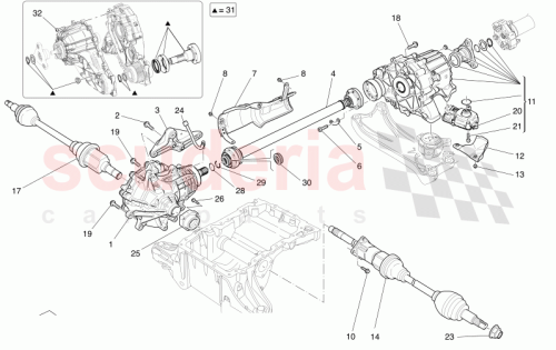 Part Diagram for Maserati 670104057
