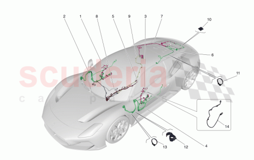 Part Diagram for Maserati 670353379