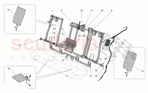 Part Diagram for Maserati 673011649