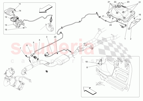 Part Diagram for Maserati 670034506