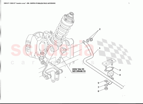 Part Diagram for Maserati 386600358