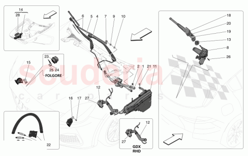 Part Diagram for Maserati 670353312