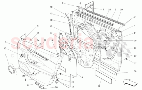 Part Diagram for Maserati 670207841