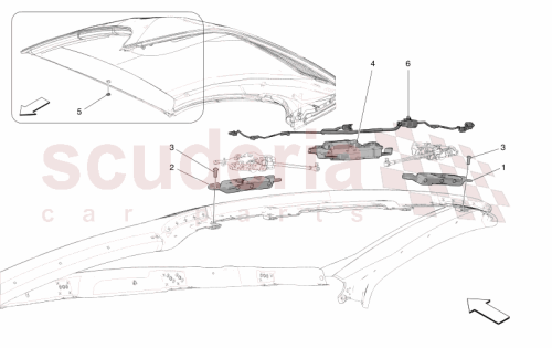 Part Diagram for Maserati 673016570