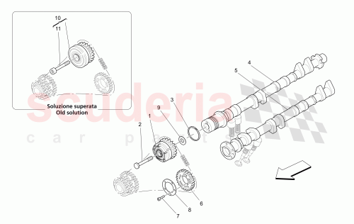 Part Diagram for Maserati 259648