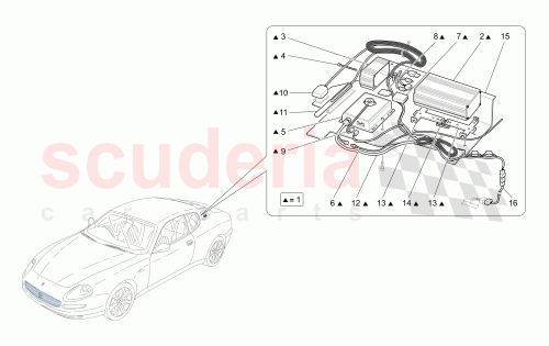 Part Diagram for Maserati 216095