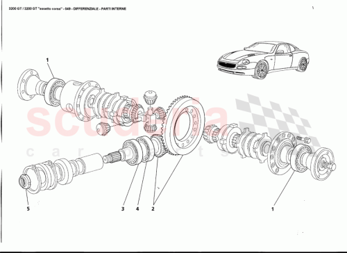 Part Diagram for Maserati 376260025