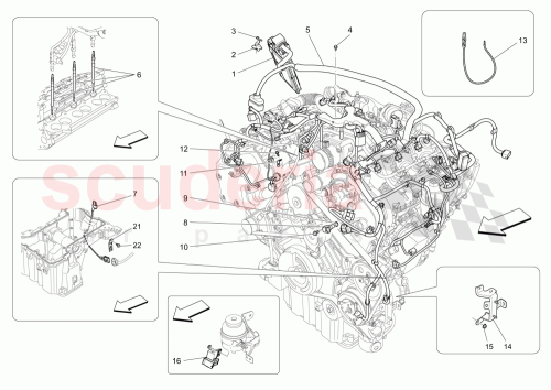 Part Diagram for Maserati 46328825