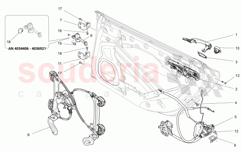 Part Diagram for Maserati 670038414