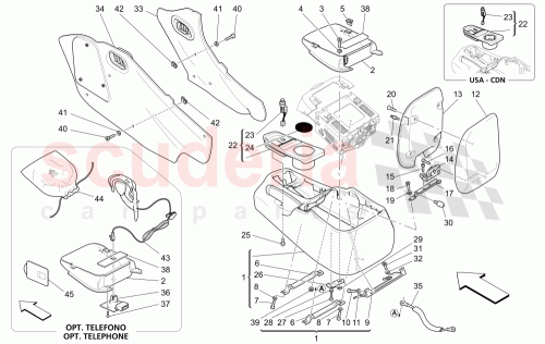 Part Diagram for Maserati 68346200
