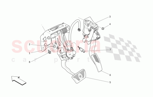 Part Diagram for Maserati 670037248