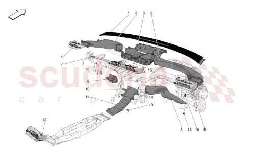 Part Diagram for Maserati 670182531