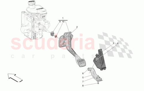 Part Diagram for Maserati 675001805