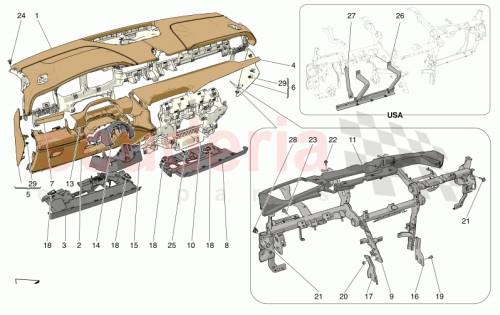 Part Diagram for Maserati F670200849