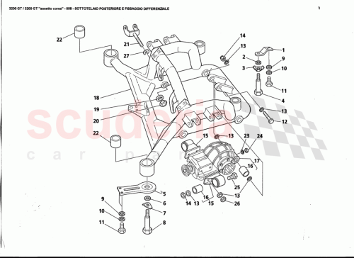 Part Diagram for Maserati 12577511
