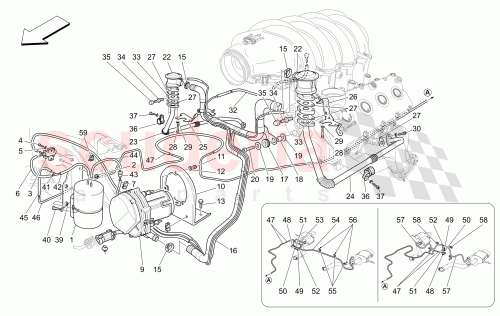 Part Diagram for Maserati 235642