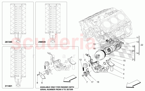 Part Diagram for Maserati 338007