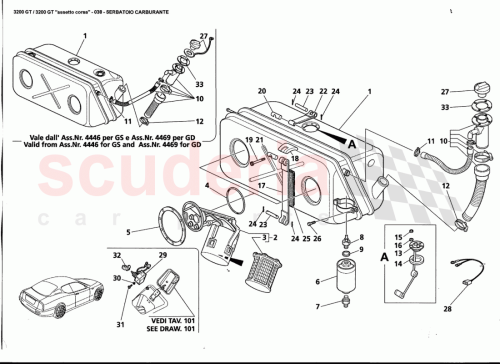 Part Diagram for Maserati 62790300