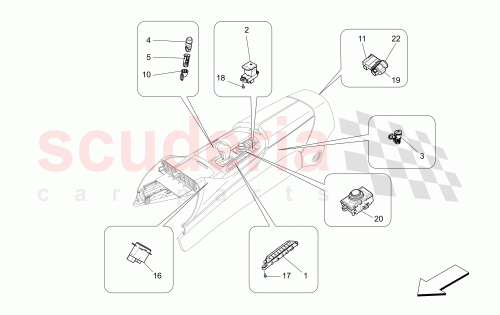 Part Diagram for Maserati 670104961