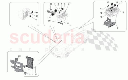Part Diagram for Maserati 673013841