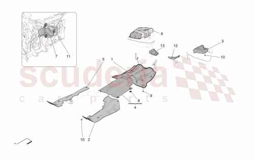 Part Diagram for Maserati 670297878