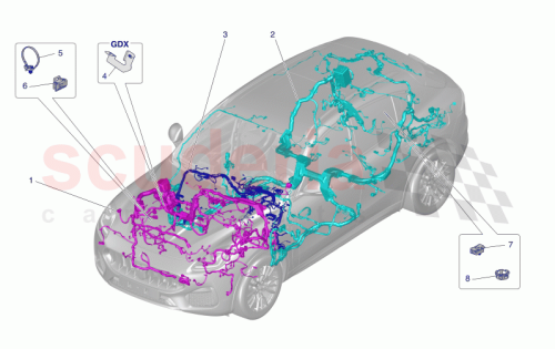 Part Diagram for Maserati 670297505