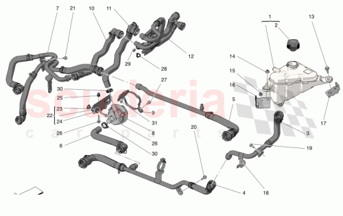Part Diagram for Maserati 670156412