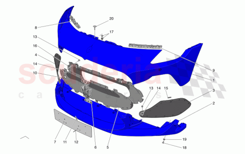 Part Diagram for Maserati 670226724