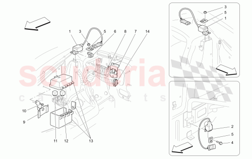 Part Diagram for Maserati 184951