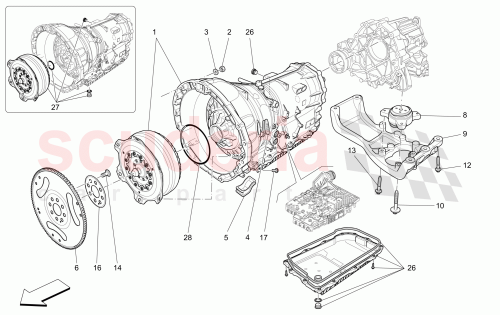Part Diagram for Maserati 670034898