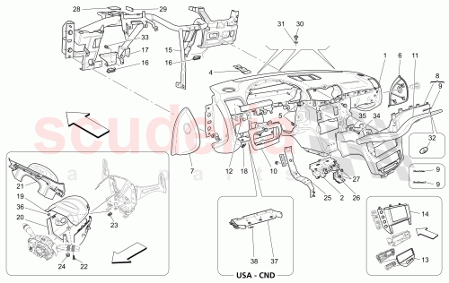 Part Diagram for Maserati 82136324