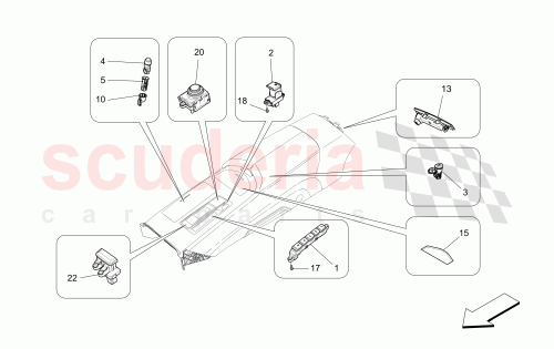 Part Diagram for Maserati 670080291