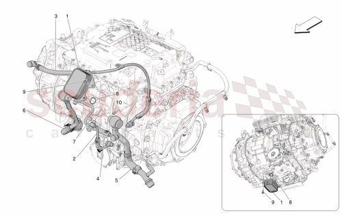 Part Diagram for Maserati 673011610